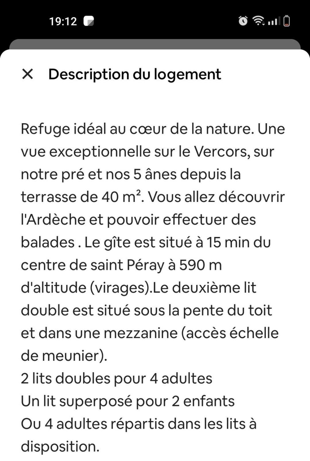 Gite Les Cadichons De La Grange Saint-Péray Eksteriør bilde